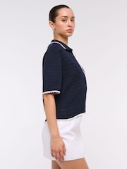 Abercrombie & Fitch Textured Knitted  Shirt - Image 4 of 6