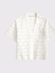 Abercrombie & Fitch Textured Knitted  Shirt - Image 7 of 8
