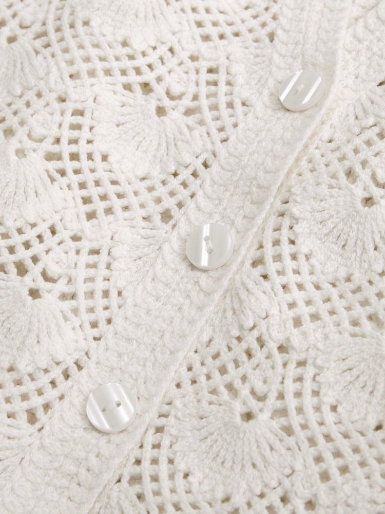 Abercrombie & Fitch Textured Knitted Shirt - Image 8 of 8 Abercrombie & Fitch Textured Knitted Shirt - Image 8 of 8