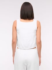 Abercrombie & Fitch Shell Top With Tie Side Detail - Image 2 of 6