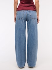 Abercrombie & Fitch Blue Medium Low Rise Ultra Loose Jeans - Image 3 of 9