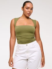 Abercrombie & Fitch Seamless Square Neck Top - Image 3 of 6