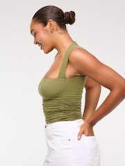Abercrombie & Fitch Seamless Square Neck Top - Image 4 of 6