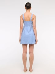 Abercrombie & Fitch V-Neck Mini Dress - Image 4 of 6