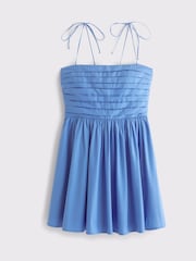 Abercrombie & Fitch Blue Shoulder Strap Mini Dress - Image 10 of 10