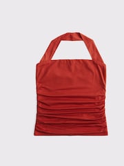 Abercrombie & Fitch Woven Halter Neck Top - Image 7 of 7