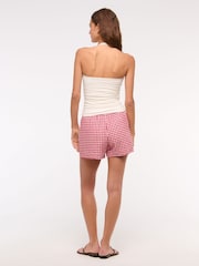 Кремовый - Топ-халтер Abercrombie & Fitch - Image 4 of 6
