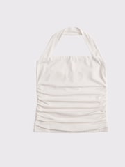 Кремовый - Топ-халтер Abercrombie & Fitch - Image 6 of 6