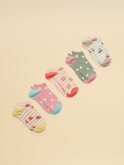 Joules Women's Rilla Multi Trainer Socks 5 Pack (size 4-8) - Image 1 of 3