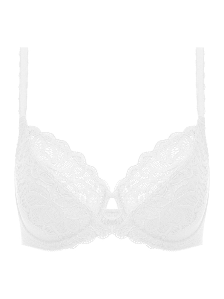 Wacoal Raffine Underwire White Bra - Image 4 of 4 Wacoal Raffine Underwire White Bra - Image 4 of 4