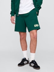 Gap Green Pull On Logo Shorts - Image 1 of 4