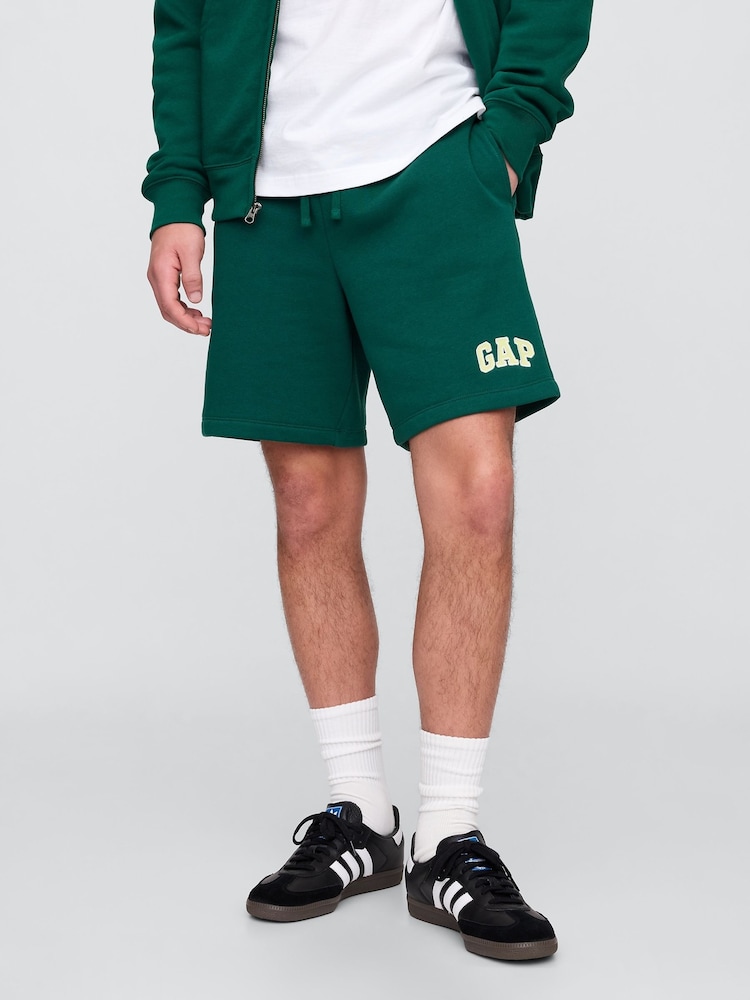 Gap Green Pull On Logo Shorts - Image 1 of 4