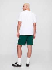 Gap Green Pull On Logo Shorts - Image 2 of 4