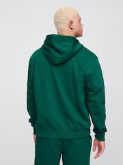 Gap Green Relaxed Logo Zip Up Hoodie - Image 2 of 4