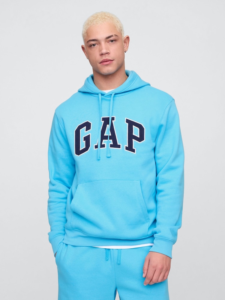 Gap Blue Logo Hoodie - Image 1 of 3