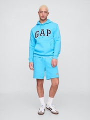 Azul - Pulóver - Sudadera con capucha y logo en arco de Gap - Imagen 3 de 4