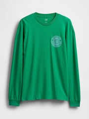 Gap Green Logo T-Shirt - Image 4 of 5