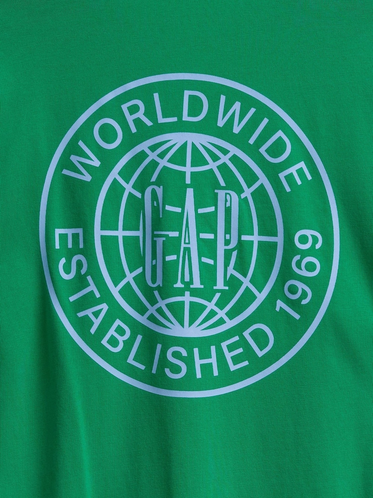 Gap Green Logo T-Shirt - Image 5 of 5