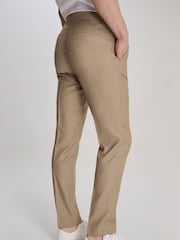 Harry Brown Brown Slim Fit Suit Archie Melange Trousers - Image 6 of 8