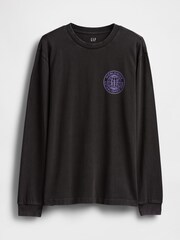 Gap Black Logo T-Shirt - Image 4 of 5