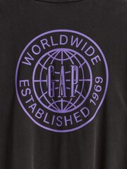 Gap Black Logo T-Shirt - Image 5 of 5