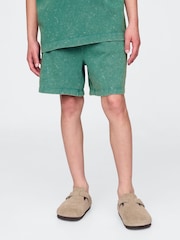 Gap Green 5" Washed Easy Shorts (4-13yrs) - Image 1 of 5