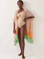 Monsoon Natural Clea Bandhani Beach Cover-Up - Image 1 of 4