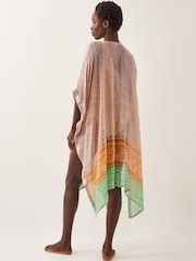 Monsoon Natural Clea Bandhani Beach Cover-Up - Image 3 of 4