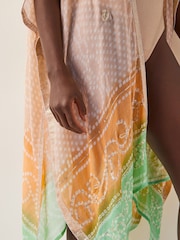 Monsoon Natural Clea Bandhani Beach Cover-Up - Image 4 of 4