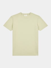 Peckham Rye Green Mens Pique Texture T-Shirt - Image 1 of 3