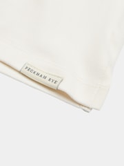 Cream - Tricou polo Revere din jerseu Peckham Rye pentru bărbați - Image 3 of 3