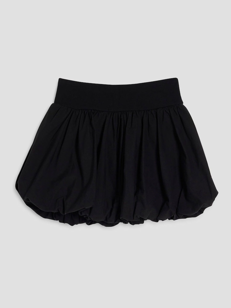 River Island Black Girls Poplin Bubble Skirt - Image 2 of 4