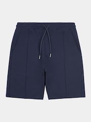 Peckham Rye Blue Mens Pintuck Shorts - Image 1 of 4