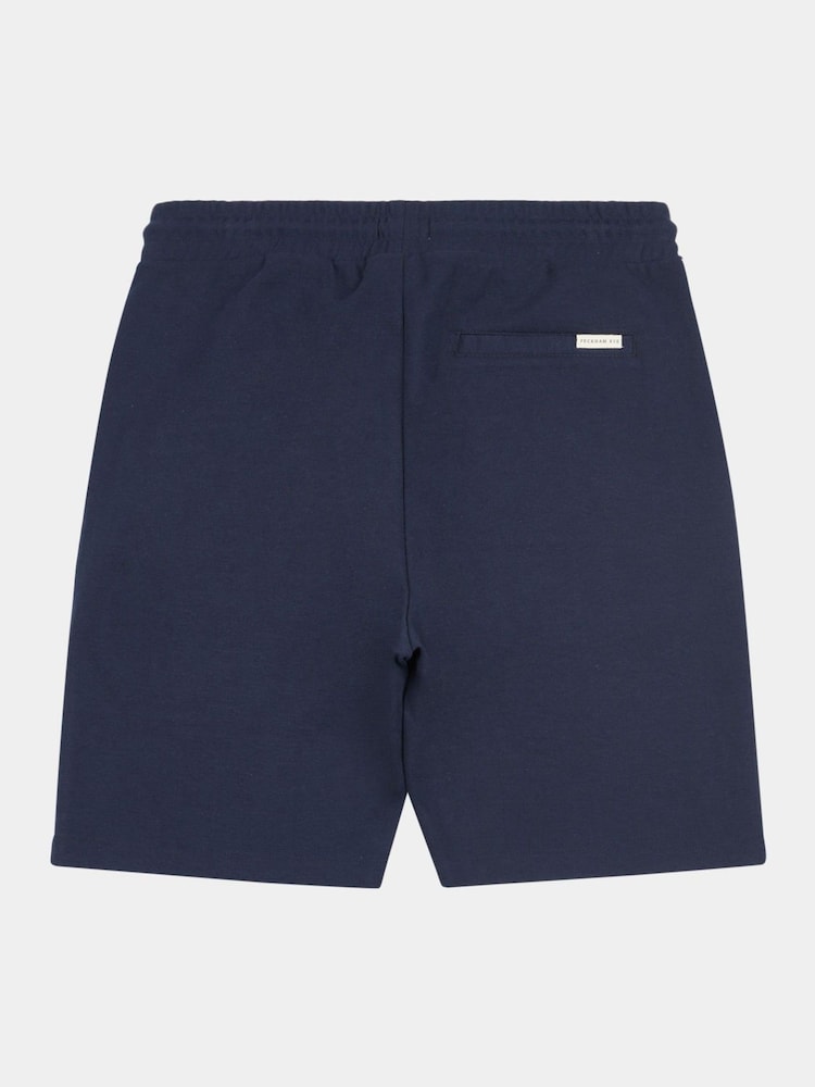 Peckham Rye Blue Mens Pintuck Shorts - Image 2 of 4
