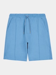 Peckham Rye Light Blue Mens Pintuck Shorts - Image 1 of 4