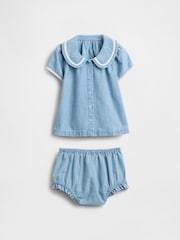 Gap Blue Denim Outfit Set (Newborn-24mths) - Image 1 of 2