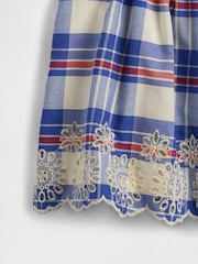 Gap Blue Poplin Eyelet-Hem Outfit Set - Image 3 of 3
