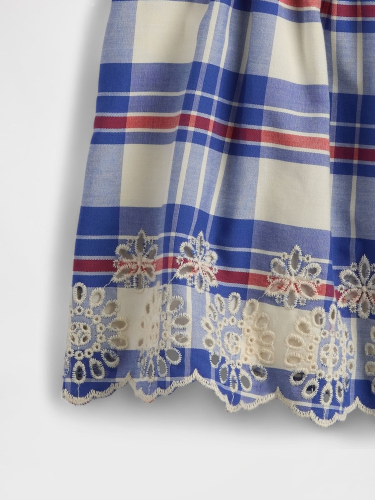 Gap Blue Poplin Eyelet-Hem Outfit Set - Image 3 of 3