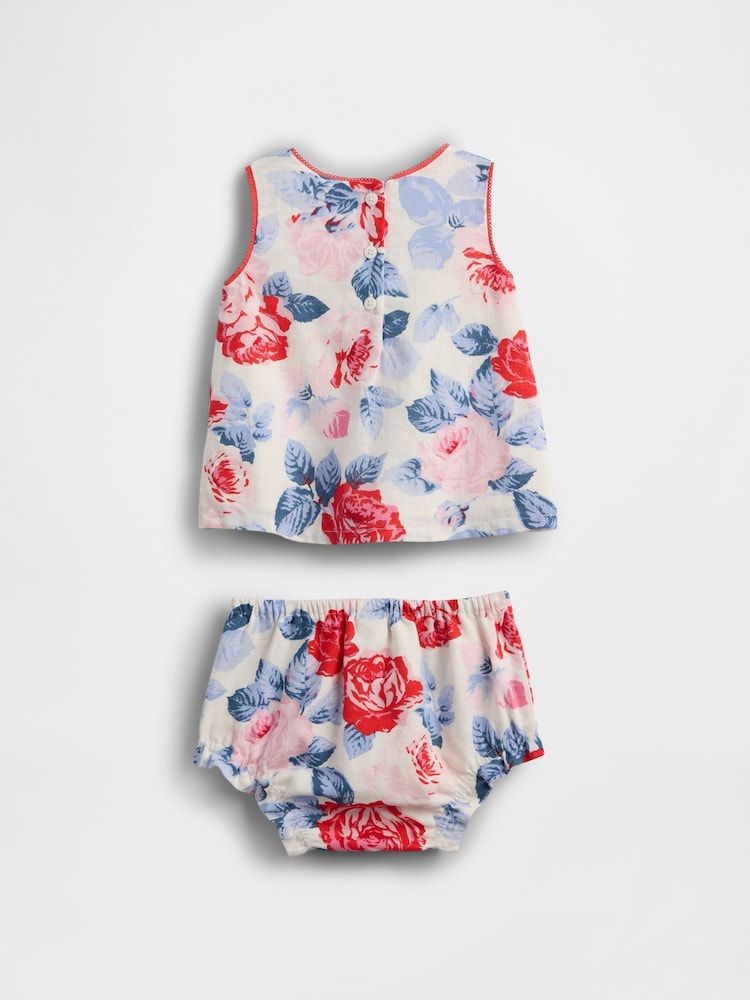 Gap Cream Linen-Cotton Outfit Set (Newborn-24mths) - Image 2 of 2