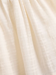 Gap Cream/Yellow Baby Embroidered Tie-Shoulder Dress (Newborn-24mths) - Image 4 of 4
