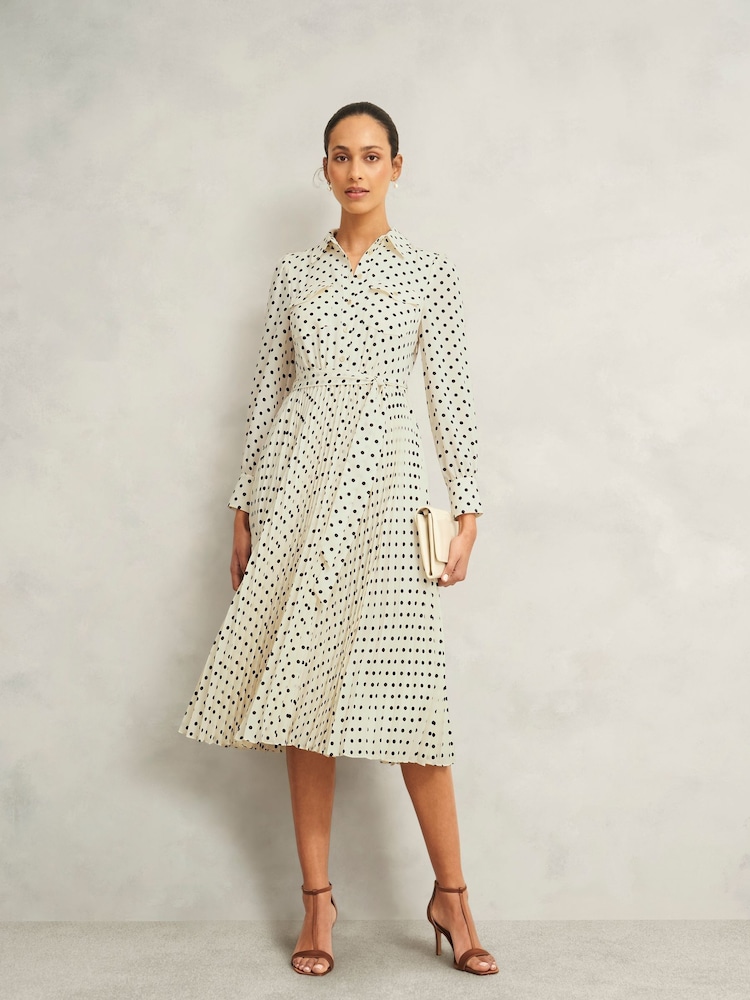 Hobbs White Petite Larina Dress - Image 1 of 4