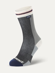Sealskinz Billockby Waterproof All Weather Mid Length Lightweight Cycling Socks - Image 1 of 2