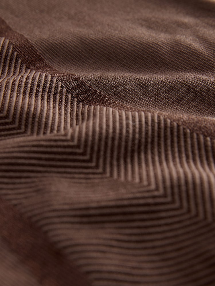 Chocolate Nude Thigh Smoother Short Seamless Firm Tummy Control Shaping Briefs - Image 4 of 4