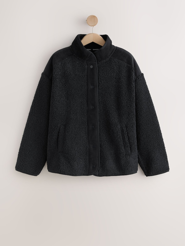 Black Borg Jacket - Image 1 of 3 Black Borg Jacket - Image 1 of 3