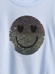 Gap Blue Flippy-Sequin Graphic T-Shirt (4-13yrs) - Image 4 of 4