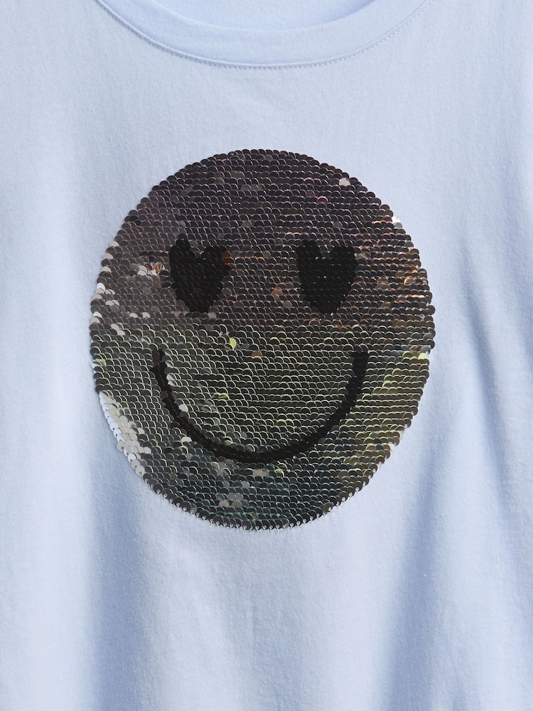 Gap Blue Flippy-Sequin Graphic T-Shirt (4-13yrs) - Image 4 of 4 Gap Blue Flippy-Sequin Graphic T-Shirt (4-13yrs) - Image 4 of 4