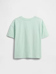 Gap Light Green Jurassic Park Graphic Short Sleeve T-Shirt (4-13yrs) - Image 2 of 3