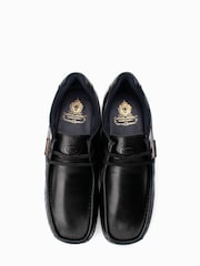 Base London Event Waxy Lace Up Wallabee Black Shoes - Image 5 of 6