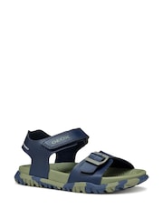 Geox Blue J Fusbetto Sandals - Image 2 of 4