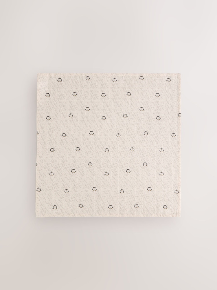 Winter Icons Baby Muslins Cloths 4 Pack - Image 2 of 5 Winter Icons Baby Muslins Cloths 4 Pack - Image 2 of 5